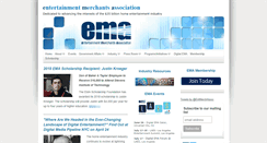 Desktop Screenshot of entmerch.org